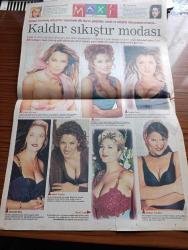 Posta Maxi Gazetesi - Turkish Newspaper - 8 Eylül 1997 - Tarık Akan'dan kadınlara destek - güzel şarkıcı Seren Serengil ünlü moda firması Vepa'nın yakışıklı veliahtlarından Tuncer Öztarhan ile aşk yaşıyor Fotoğrafı - Seda Sayan öfkesinin bedelini ağır ödedi Fotoğrafı - manken Demet Yoruç sürekli kilo kaybediyor - Nadide Sultan Binnaz Avcı'nın eski aşkı Tuncay Kıratlı'yı kaptı Fotoğrafı - Eylem Çeliker balerin yetiştirecek Fotoğrafı - voleybolcu manken Eylem Şenkal'a sevgili desteği Fotoğrafı - Bir Demet tiyatro dizisine ATV ve Show TV transfer teklifi yaptı fotoğraf - burç falınız - arka sokaklar yazan Uğur Banoğlu çizen Cemal Dündar - Aytaç Arman kötü adam olmaya devam edecek fotoğraf - genç şarkıcı Ekin sevgili arıyor - televizyon programı - gece filmleri - İnce İnce Yasemince -  Demet Akalın fotoğraf - Sibel Can fotoğraf - Tuğba Özay fotoğraf - Ajlan Büyükburç fotoğraf - Nurseli İdiz Fotoğrafı - Alttan ittirilmiş sütyenler sayesinde dik duran göğüsler - Sibel Tüzün fotoğraf
