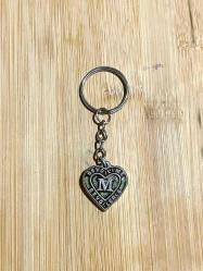 SEVGİLİME YAZILI ANAHTARLIK M HARFLİ  ANAHTARLIK