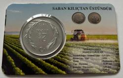 1970 fao saban kılıçtan üstündür 2.5lira hatıra parası