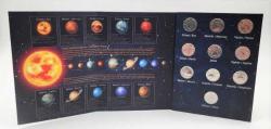 2022 Güneş Sistemi Gezegenler Serisi Hatıra Para Seti Özel Albümünde