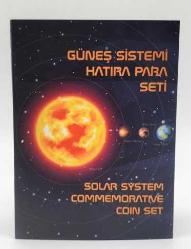 2022 Güneş Sistemi Gezegenler Serisi Hatıra Para Seti Özel Albümünde