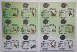 2020 Anadolu'ya Özgü Kuşlar Serisi Hatıra Para Seti