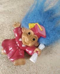 Vintage Russ Troll Bebek Broş