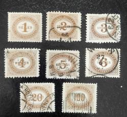 LOT.20 » Avusturya Macaristan İmparatorluğu 1895 Takse pulları