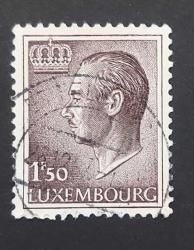 Lüksemburg Damgalı pul