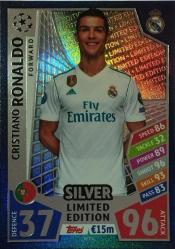 Topps Cristiano Ronaldo Silver Limited Edition