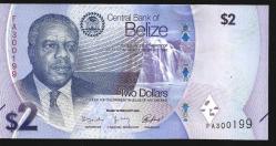 ** BELİZE ( 2 * DOLLARS ) 2025 - ÇİL  ( Deste Eziği Mevcuttur. )