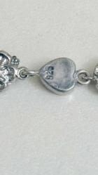 925 AYAR GÜMÜŞ MAVİ OPAL HAWAİİ KOLYE