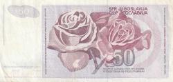 Yugoslavya 50 dinar 1990 ÇT-
