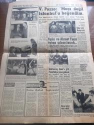 Yeni İstanbul Gazetesi - Turkish Newspaper - 29 Mart 1963 - buhranı körükleyen yalancılık yazan Gökhan Evliyaoğlu Başmakale - hükümet Dün vatandaşları ve bütün teşekkülleri olayları önlemeye çağırdı - Osman Bölükbaşı Başbakan İsmet İnönü ile konuşarak hükümetin mesuliyetini hatırlattı - Adalet Partisinde grubunda da sert tartışmalar oldu - Adalet Partisi merkez genel idare kurulundan 12 kişi istifa etti - Celal Bayar tekrar tevkif edildi - Kızıl bizim radyo yeni İstanbul ortadan kaldırılmalıdır diyor - Bursa'da 200 talebenin yürüyüşünü 20.000 kişi temaşa etti - TİP'liler Dün Toprak dergisine tecavüze kalktılar - Celal Bayar öldüreceğim diyen Sıtkı Ulay hakkında savcılık tahkikat açtı - TİP'li gençler Aydınlar kulübünü de tahrip etti - günün yazısı ökse yazan Safiye Erol - dolapdere'de 2 ihtiyar açlıktan öldü - İtalya ve dünya futbolunun bir numaralı otoritesi Vittorio Pozzo maçı değil İstanbul'u beğendim dedi - Alfredo Tonilo Can Bartu Metin oktay'dan çok büyük bir futbol yıldızıdır