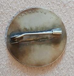 Türk Tarih Kurultayı 1937 Darphane Gümüş Rozet