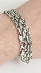 925 AYAR GÜMÜŞ HALAT MODELİ KOLYE