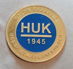 Hesap Uzmanları Kurulu 60 Yıl Hatıra Madalyon  1945-2005