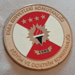 Kara Kuvvetleri Eğitim Ve Doktrin Komutanlığı MAdalyon ( Tek Taraflı )