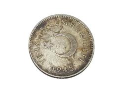 1948 GÜMÜŞ 1 LİRA