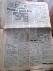 Güneş Gazetesi - Turkish Newspaper - 10 Kasım 1988 - Bugün 10 Kasım ölümünün 50. Yıldönümünde Atatürk'ü törenlerle alacağız Fotoğrafı - Atatürk'ü anarken Yazan İsmail Cem - Turgut Özal Fransa ve ABD'ye gidiyor - Neuchatel Xamax'ı 5-0 yenerek üçüncü tura geçen Galatasaray - Tanju Çolak ve kaptan Cüneyt Tanman omuzlarda Fotoğrafı - ABD'de Bush devri - Miki Fare Keloğlan Sevimli Yunus Flipper ve İstanbul çocukları tarabya'da buluşacaklar - halk ödülü Yaşar Kemal'in - bilgisayar aşısı geldi - bilgisayarda sisteme bulaşan virüs nasıl yayılmaya başlar - Nejat Uygur hastane mi kestane mi - kemalizm ve Atatürkçülük inceleme Erol Toy Yazı Dizisi - Nil Burak Mehtap Ar kulübünüz Süreyya'da - uygulamalı sürücü Okulu açıldı - ANAP Genel Başkan yardımcısı Recep Erguna suikastin kilit adamı İmdat Halis yakalandı - Sakaryaspor güçlü rakibi Frankfurt karşısında varlık gösteremedi Fotoğrafı - tutuklu annesi Hanım Sönmez kendini yaktı Fotoğrafı -  mahkum Hasan Arı'ya Kenan Evren'den af - Suna Pekuysal