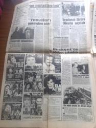 Güneş Gazetesi - Turkish Newspaper - 10 Kasım 1988 - Bugün 10 Kasım ölümünün 50. Yıldönümünde Atatürk'ü törenlerle alacağız Fotoğrafı - Atatürk'ü anarken Yazan İsmail Cem - Turgut Özal Fransa ve ABD'ye gidiyor - Neuchatel Xamax'ı 5-0 yenerek üçüncü tura geçen Galatasaray - Tanju Çolak ve kaptan Cüneyt Tanman omuzlarda Fotoğrafı - ABD'de Bush devri - Miki Fare Keloğlan Sevimli Yunus Flipper ve İstanbul çocukları tarabya'da buluşacaklar - halk ödülü Yaşar Kemal'in - bilgisayar aşısı geldi - bilgisayarda sisteme bulaşan virüs nasıl yayılmaya başlar - Nejat Uygur hastane mi kestane mi - kemalizm ve Atatürkçülük inceleme Erol Toy Yazı Dizisi - Nil Burak Mehtap Ar kulübünüz Süreyya'da - uygulamalı sürücü Okulu açıldı - ANAP Genel Başkan yardımcısı Recep Erguna suikastin kilit adamı İmdat Halis yakalandı - Sakaryaspor güçlü rakibi Frankfurt karşısında varlık gösteremedi Fotoğrafı - tutuklu annesi Hanım Sönmez kendini yaktı Fotoğrafı -  mahkum Hasan Arı'ya Kenan Evren'den af - Suna Pekuysal