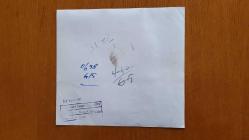 ŞEVKET YILMAZ'IN HABER METİNLİ AJANS-BASIN FOTOĞRAFI (KAĞIT BASKI) - 21 x 20 cm EBADINDA - TÜRK-İŞ GENEL BAŞKANI ŞEVKET YILMAZ, İŞÇİ EYLEMİ KONUSUNDA SORULARI YANITLARKEN ÇEKİLMİŞ BİR KARE. 1991. HİKMET SAATÇİ