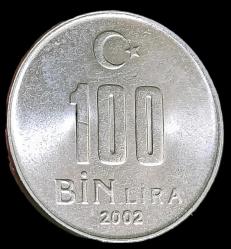 2002 100 Bin Lira