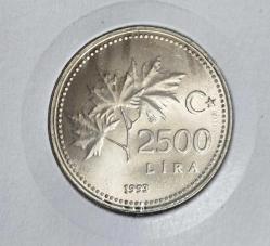 2500 LİRA 1993 NADİR