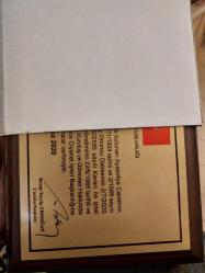 Ayasofya Camiinin Açılışına Özel Gümüş ve Bronz Ayasofya Hatıra Para Seti. Orijinal Ahşap Kutusunda. (Sertifikalı) Çil. Koleksiyonluk..