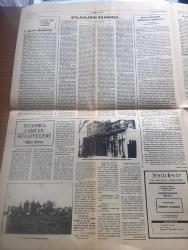 Yeni Devir Gazetesi - Turkish Newspaper - 17 Haziran 1983 - DM üyesi Beşir Hamitoğulları ibadet özgürlüğünün olmadığı yerde hiçbir özgürlük yoktur dedi - Sovyetler Birliği devlet başkanlığına Andropov seçildi - 15 milyarlık alacakları ödenmeyen PANKOBİRLİK ortakları güç durumda - Kenan Evren bugün sinop'a gidiyor - Allah ve peygambere hakaret edenler 3 yıla kadar hapis cezasına çarptırılacak - Başbakan Bülent Ulusu İzmir entegre et ve yem tesislerinin temelini attı - FKÖ Lideri Yaser Arafat bazı gruplar soyutlanabilir dedi - Güney Lübnan'daki Deir kasabası İsrail ablukası altında - Albay Şehit Abbas Kerim Karargah komutanı ile bir konuşma Fotoğrafı - Her İki süper güç de Müslümanlara karşı imha planı hazırlıyor - İstanbul cami ve külliyeleri yazan Mine Alpay - İslam dinamizmine doğru denemeler yazan Kasım Ahmed - ibret alınacak fıkra ve hikayeler yazan Ali Osman Yüksel - oruç ve faziletleri yazan Ahmet Ürkmezoğlu - beyaz insanın hakimiyet devri bitti yazan profesör Seyyid Kutup