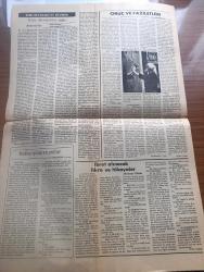 Yeni Devir Gazetesi - Turkish Newspaper - 17 Haziran 1983 - DM üyesi Beşir Hamitoğulları ibadet özgürlüğünün olmadığı yerde hiçbir özgürlük yoktur dedi - Sovyetler Birliği devlet başkanlığına Andropov seçildi - 15 milyarlık alacakları ödenmeyen PANKOBİRLİK ortakları güç durumda - Kenan Evren bugün sinop'a gidiyor - Allah ve peygambere hakaret edenler 3 yıla kadar hapis cezasına çarptırılacak - Başbakan Bülent Ulusu İzmir entegre et ve yem tesislerinin temelini attı - FKÖ Lideri Yaser Arafat bazı gruplar soyutlanabilir dedi - Güney Lübnan'daki Deir kasabası İsrail ablukası altında - Albay Şehit Abbas Kerim Karargah komutanı ile bir konuşma Fotoğrafı - Her İki süper güç de Müslümanlara karşı imha planı hazırlıyor - İstanbul cami ve külliyeleri yazan Mine Alpay - İslam dinamizmine doğru denemeler yazan Kasım Ahmed - ibret alınacak fıkra ve hikayeler yazan Ali Osman Yüksel - oruç ve faziletleri yazan Ahmet Ürkmezoğlu - beyaz insanın hakimiyet devri bitti yazan profesör Seyyid Kutup
