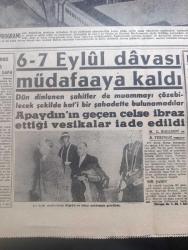 Son Havadis Gazetesi - Turkish Newspaper - 10 Kasım 1960 - Atatürk'ü milletçe anıyoruz - Atatürk'ü anma programı kompozisyon Salahattin Uzman - unutulmaz adam yazan Peyami Safa - 6-7 Eylül davası müdafaaya kaldı - 6-7 Eylül sanıklarından Fuat Köprülü ve Fahrettin Kerim Gökay mahkemeye getiriliyor fotoğraf - Kennedy Birleşik Amerika Başkanı Seçildi Fotoğrafı - Cemal Gürsel'in tebrik mesajı - Paçacı esnaf toptancı kasaplardan şikayetçi - Fuhuşla mücadelenin neticesi 27 Otel kapatıldı 49 randevu evi mühürlendi - Kızılay'a üye olmak isteyenler fazlalaştı - Deliler gülüyor yazan Süleyman Tekil Yazı Dizisi - Atatürk ve Bir Konferans yazan Cevdet Perin -  Spor Teşkilat Kanunu Hazırlıkları Başladı - Turgay Şeren Fotoğrafı - Rostov Maçı İçin Galatasaray Fenerbahçe ile Fenerbahçe anlaşamadı - Fenerbahçe Modaspor basketbol maçı - Ömer Besim yarın anılacak - Beşiktaş'ta ödenmeyen primler idare heyetinin başına dert oldu - Temel Reis çizen Ralph Stein - Adnan Menderes'in avukatı Burhan Apaydın