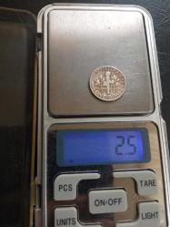 USA; ONE DIME 1964- D - GÜMÜŞ