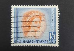 İngiliz sömürgesi Rodezya&Nyassaland - damgalı