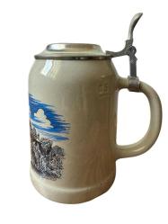 Altenburg Kalesi Temalı Alman Bira Bardağı | Tankart Bardak