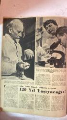 HAFTA DERGİSİ - KAPAK: YVONNE DE CARLO - 6 MAYIS 1955 — SAYI: 18  INGEBURG - MAREŞAL ZUKOF - CELAL BAYAR - OSMAN ALİŞİROĞLU - BABY (FİL) - GENERAL D. C. SPRY - PROF. GÖKAY - ADNAN MENDERES - MR. DAYTON - AVRA WARREN  MISS ANKE FRANKFURT GÜZELİ - FRANSA İLE ALMANYA ARASINDAKİ ANLAŞMA - MOSKOVA’DAN DÜNYAYA SAVRULAN TEHDİT - KISA İÇ HÂDİSELER - AKILLI FİL - BALIK BOLLASTI - YAVRUKURTLARIN GÖSTERİLERİ - ALTI AYDA KURULAN ŞEHİR - TÜRKİYE KÖYLÜ PARTİSİNİN TOPLANTISI - ANZAK GÜNÜ - DÜNYA İZCİ TEŞKİLATI REİSİ ŞEHRİMİZDE - ASKERİ TATBİKAT - IRAK PARLAMENTO HEYETİNİN ZİYARETLERİ - YENİ CAMİ’NİN TAMİRİ BİTİYOR - AMERİKANIN BİZE TAKINDIĞI YENİ TAVIR - BEDELSİZ MAL İTHALİNE DAİR KARARNAME İPTAL EDİLDİ - TAM TAKIM EKSİKSİZ 34 SAYFA
