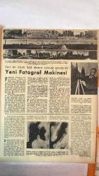 HAFTA DERGİSİ - KAPAK: YVONNE DE CARLO - 6 MAYIS 1955 — SAYI: 18  INGEBURG - MAREŞAL ZUKOF - CELAL BAYAR - OSMAN ALİŞİROĞLU - BABY (FİL) - GENERAL D. C. SPRY - PROF. GÖKAY - ADNAN MENDERES - MR. DAYTON - AVRA WARREN  MISS ANKE FRANKFURT GÜZELİ - FRANSA İLE ALMANYA ARASINDAKİ ANLAŞMA - MOSKOVA’DAN DÜNYAYA SAVRULAN TEHDİT - KISA İÇ HÂDİSELER - AKILLI FİL - BALIK BOLLASTI - YAVRUKURTLARIN GÖSTERİLERİ - ALTI AYDA KURULAN ŞEHİR - TÜRKİYE KÖYLÜ PARTİSİNİN TOPLANTISI - ANZAK GÜNÜ - DÜNYA İZCİ TEŞKİLATI REİSİ ŞEHRİMİZDE - ASKERİ TATBİKAT - IRAK PARLAMENTO HEYETİNİN ZİYARETLERİ - YENİ CAMİ’NİN TAMİRİ BİTİYOR - AMERİKANIN BİZE TAKINDIĞI YENİ TAVIR - BEDELSİZ MAL İTHALİNE DAİR KARARNAME İPTAL EDİLDİ - TAM TAKIM EKSİKSİZ 34 SAYFA