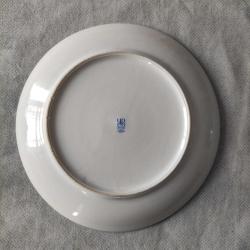 Sümerbank Porselen Resimli Servis Tabağı