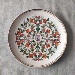 Sümerbank Porselen Kara Kuvvetleri Logolu Duvar Tabağı