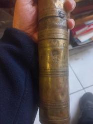 Osmanlı dönemi osmanlı mühürlü  ay yıldızlı  5 numara kahve değirmeni