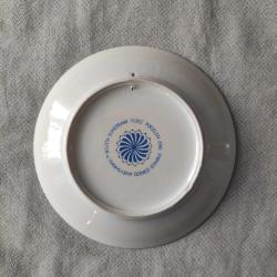 Sümerbank Porselen ATATÜRK Görselli Duvar Tabağı