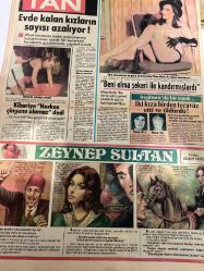 TAN GAZETESİ DOĞUM GÜNÜ HEDİYESİ (TURKISH NEWSPAPPER) - 28 OCAK 1984 -SADECE 4 SAYFADIR -Türkan Şoray-Serpil Barlas-Bedia Ülfer-Gelin İnci-Necdet Calp-Jack Lemmon-Walter Matthau-Osman Öndes-Muratoglu-Ragıp-Mine Mutlu-Kibariye-Susan-Diana-Annesinin cenaze töreninde Türkan Şoray babasına neden selam bile vermedi-Serpil Barlas’a tecavüz-Kaynana Bedia hanım gelinine cevap verdi-Oğlum seni niye aldı Elbette istediği kadar yatacak-Ben Özal’ın zamlı sigaralarını içmem-Büyük Tasar-Evde kalan kızların sayısı azalıyor-Kibariye Herkes çingene olamaz dedi-Beni elma şekeri ile kandırmışlardı-İngiltere’de bir sapık iki kıza birden tecavüz etti ve öldürdü-Zeynep Sultan