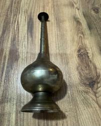 Antika İşlemeli Pirinç Gülabdan kolonyalık