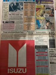 TAN GAZETESİ DOĞUM GÜNÜ HEDİYESİ (TURKISH NEWSPAPPER) - 25 HAZİRAN 1984 -SADECE 4 SAYFADIR -İbrahim-Mehmet Şehirlİ-Güngör Bayrak-Yusuf-Elif-Tara-Adamo-Giovanna-Maria-Carol Wayne-Desiree Nosbuch-Neri Nermin-Kocasını 3 ayda 3 defa bastırdı-Aşk röportajı-Kemer sıkmayı tavsiye edenler ne yiyorlar-Kolonya diye eter koklatıp bayılttığı kadına tecavüz etti-Elbiseleri çalınınca mayo ile kaldılar-Vergi rekortmeni şarkı Tara Ben biraz külbüyüm dedi-Adamo 14 yıl uğraşıp karısını boşayamayınca ağır bir kalp krizi geçirdi-Atlantis’ten gelen kadın-Nişantaşı Nermin kendisini Fransız diye yutturunca bizim çapkınlar peşinden ayrılmaz oldu-Eurovision’un güzel sunucusu 12 yaşından beri soyunarak hayatını kazanıyor