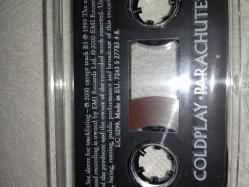 Kaset Coldplay parachutes albümü. Orijinal. Avrupa baskı. sorunsuz çalışıyor. koleksiyonluk