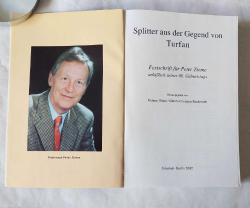 Splitter aus der Gegend von Turfan / Festschrift für Peter Zieme anlablich seines 60. Geburstags
