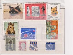 LOT.10 » DÜNYA PULLARI KARIŞIK LOT