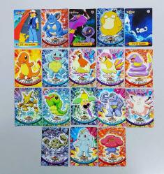 1999 Orijinal Pokemon Topps TV Kartları - 18 Adet