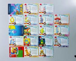 1999 Orijinal Pokemon Topps TV Kartları - 18 Adet