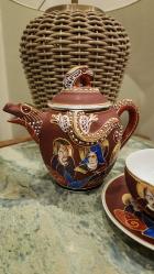 Vintage japon satsuma morimura (litofanlı )