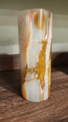 Vintage onyx mermer kalemlik 15 cm