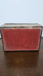 Vintage onyx mermer kutu  13x9x5 cm