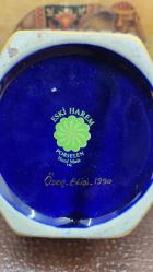 Eski harem porselen el yapımı kutu