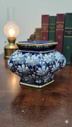 Eski harem porselen el yapımı kutu